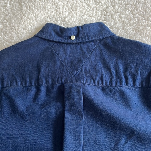 NWOT- Mens Tommy Hilfiger Long Sleeve Poplin Shirt - M - Picture 6 of 8